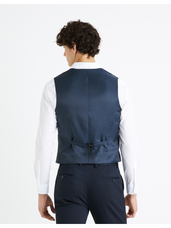 Celio Temno modri telovnik Celio Rugidiam