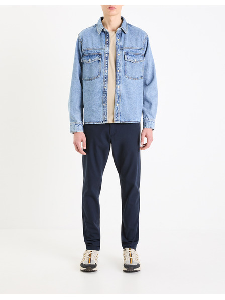 Celio Temno modre moške hlače Celio