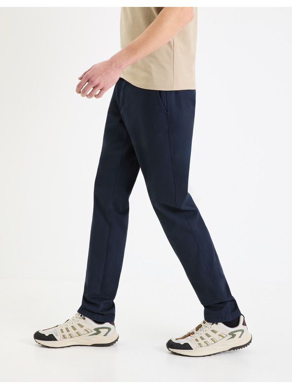 Celio Temno modre moške hlače Celio