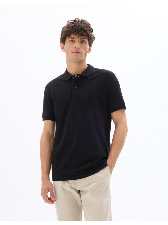 Celio Črna moška polo majica Celio Teone