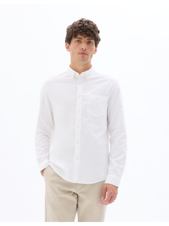 Celio Bela moška navadna bombažna majica Celio Daxford