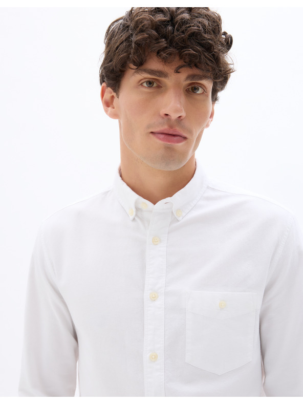 Celio Bela moška navadna bombažna majica Celio Daxford