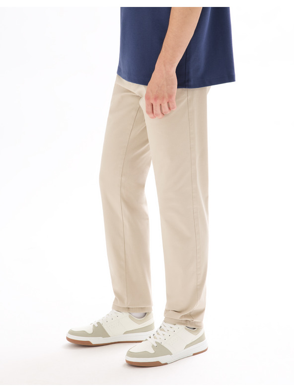 Celio Bež moške hlače chino Celio Tocharles