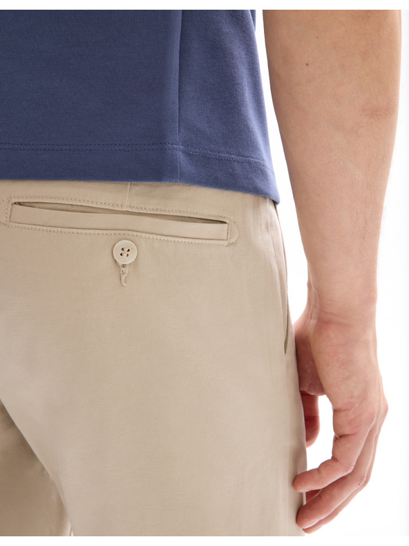 Celio Bež moške hlače chino Celio Tocharles