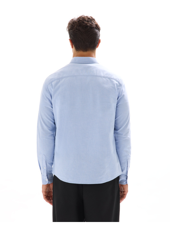 Celio Svetlomodra moška bombažna majica Celio Daxford