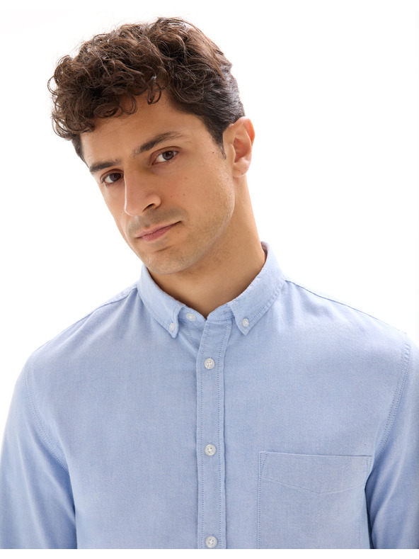 Celio Svetlomodra moška bombažna majica Celio Daxford