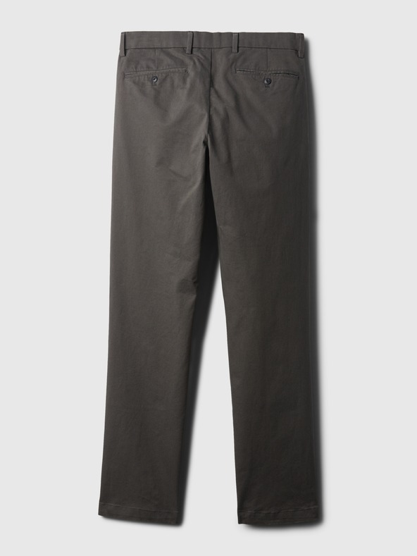 GAP Hlače modern khaki ravne GapFlex GAP