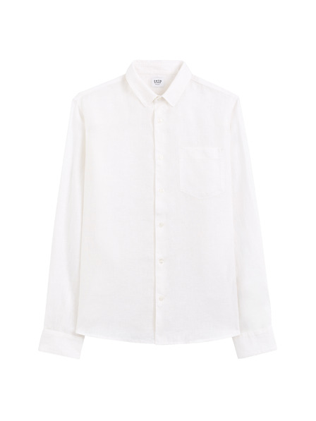 Celio Bela moška lanena srajca Celio Daflix