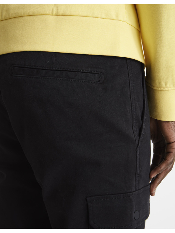 Celio Črne moške tovorne hlače Celio Dolyte
