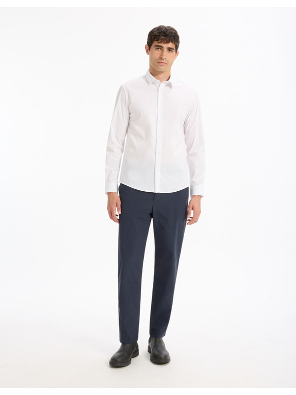 Celio Bela moška majica Celio Masantalrg