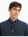 Celio Temno modra moška srajca Celio Daxford
