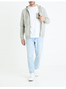 Celio Svetlo siva moška osnovna jopa Celio Fethree