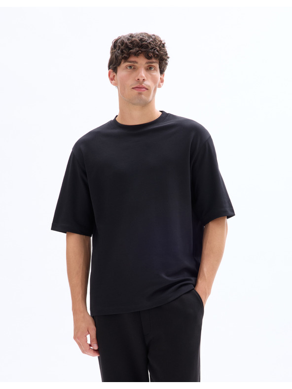 Celio Črna moška majica Celio Gehem