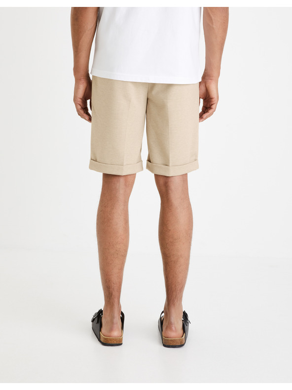 Celio Bež Moške kratke hlače Celio Doevanbm