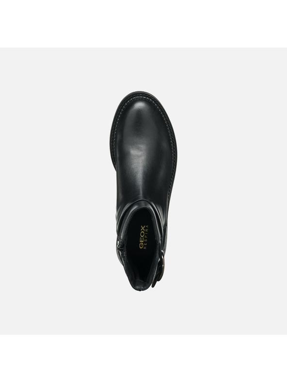 Geox Črni ženski gležnjarji Geox Serilda