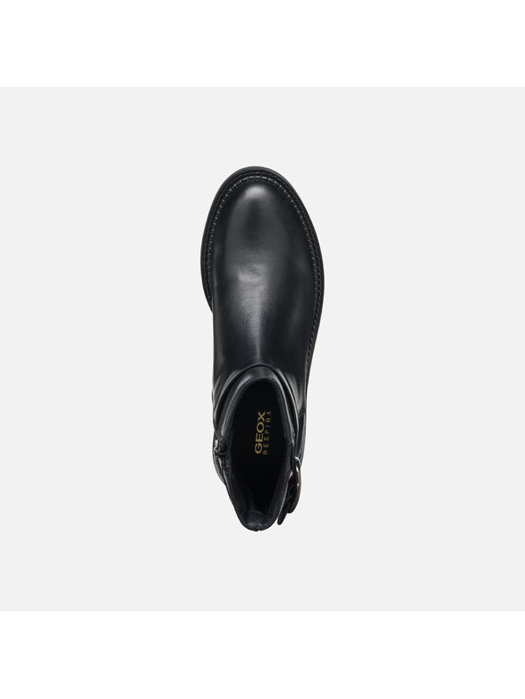 Geox Črni ženski gležnjarji Geox Serilda