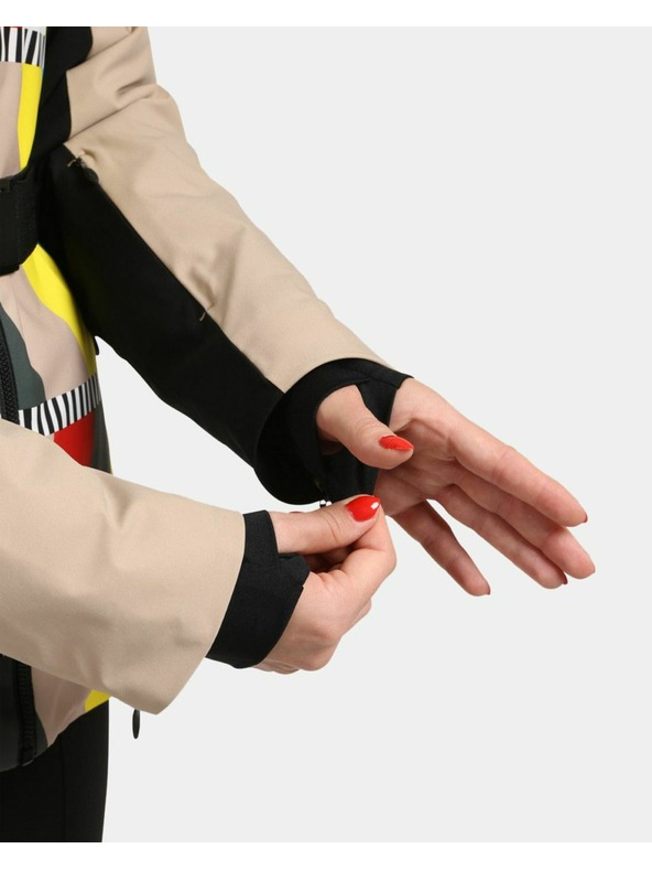 Kilpi Kilpi CLAIR-W Ženska smučarska jakna Beige