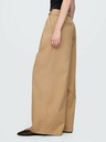 GAP Nagubane keperjeve khaki hlače High Rise wide-leg GAP