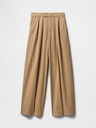 GAP Nagubane keperjeve khaki hlače High Rise wide-leg GAP