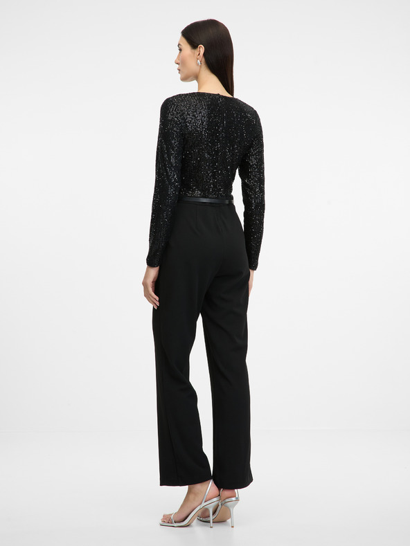 Orsay Črni ženski kombinezon ORSAY