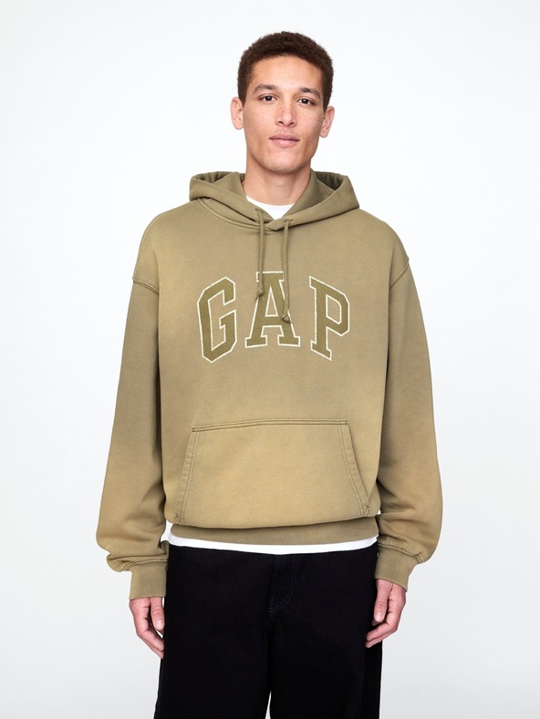 GAP Oversize pulover z logotipom Americana Unisex GAP