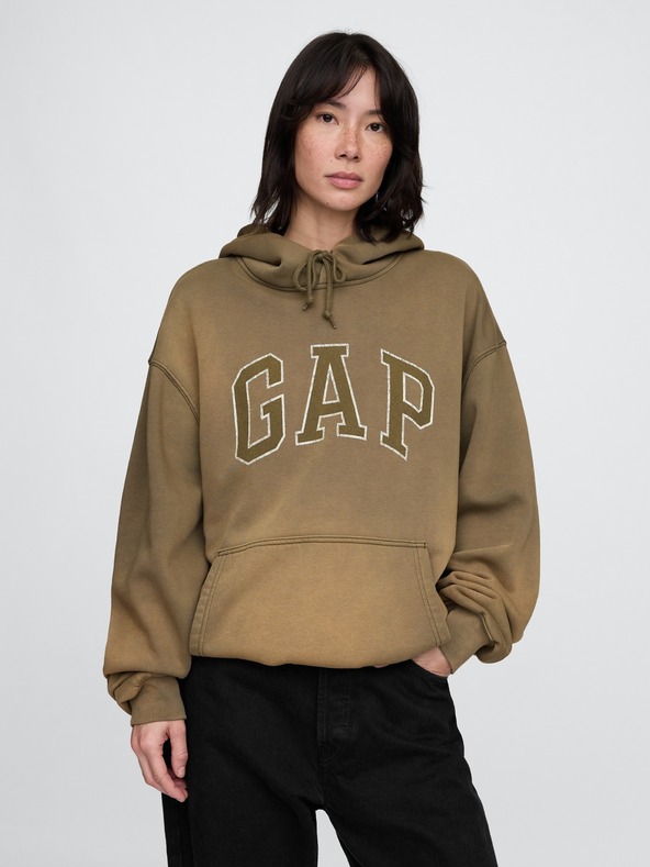 GAP Oversize pulover z logotipom Americana Unisex GAP