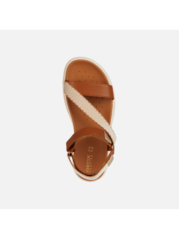 Geox Oranžové dámské sandály Geox Xand 2s