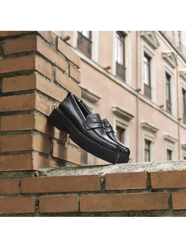 Geox Črni ženski mokasini Spherica Ec7