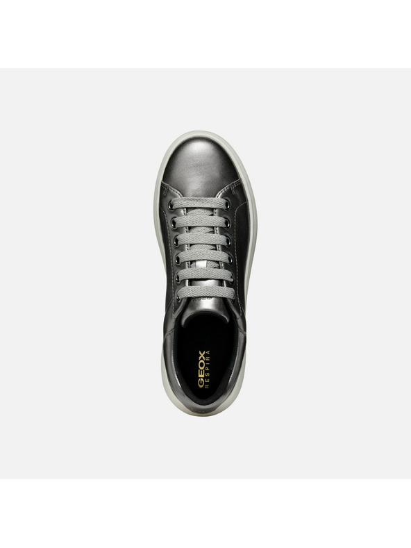 Geox Srebrne ženske superge Spherica Ec4.1