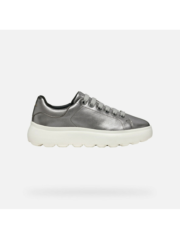 Geox Srebrne ženske superge Spherica Ec4.1