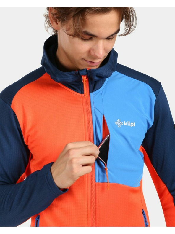 Kilpi Moška flis jopica Kilpi SEVELEN-M Oranžna