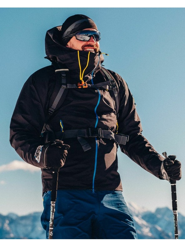 Kilpi Moška nepremočljiva zunanja jakna Kilpi METRIX-M črna