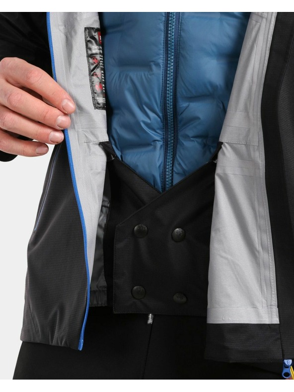 Kilpi Moška nepremočljiva zunanja jakna Kilpi METRIX-M črna