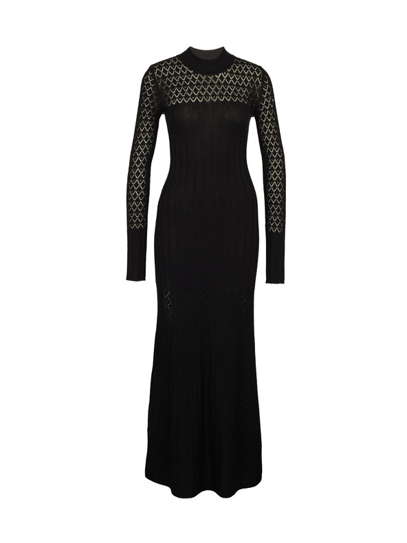 Orsay Črna ženska maksi obleka ORSAY