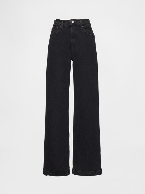 GAP Gap High Rise Stride Wide Jeans