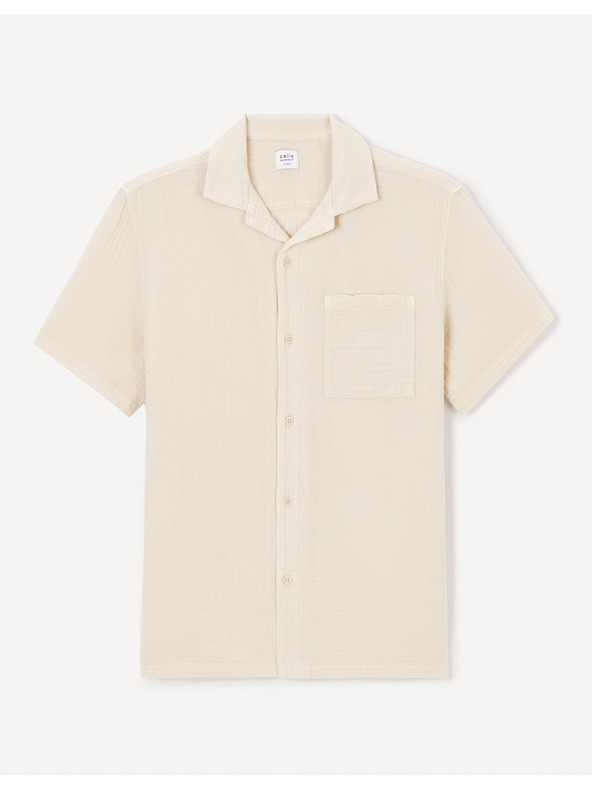 Celio Kremasta moška srajca Celio Bagaz