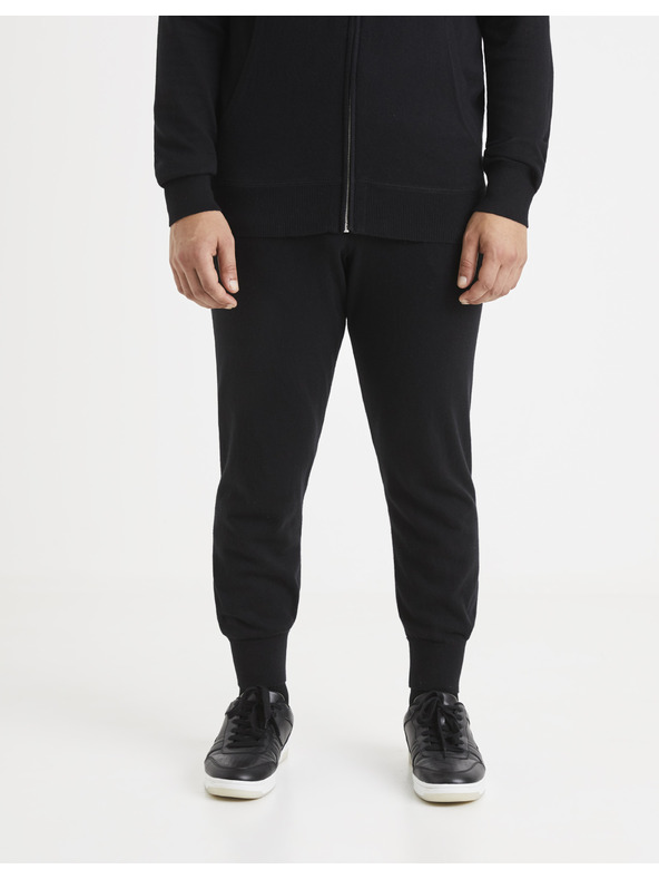 Celio Črne moške športne hlače Celio