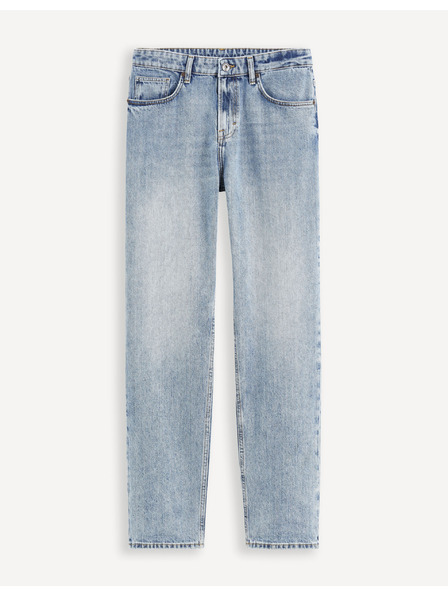 Celio Svetlo modre moške kavbojke Celio C15 ravnega kroja Dostraight