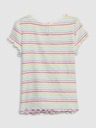 GAP Otroška rebrasta majica GAP