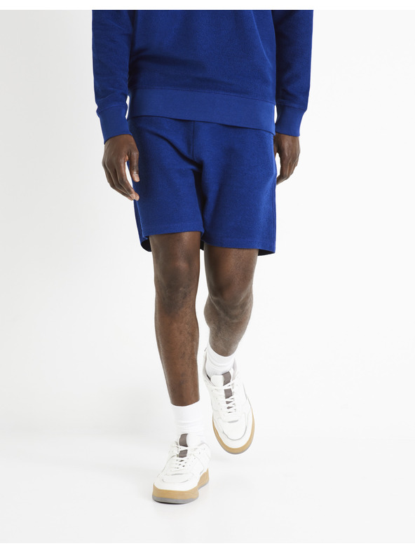 Celio Temno modre moške kratke hlače Celio Doreverse