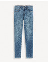 Celio Modre oprijete kavbojke Celio Foskinny