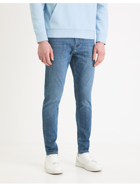 Celio Modre oprijete kavbojke Celio Foskinny