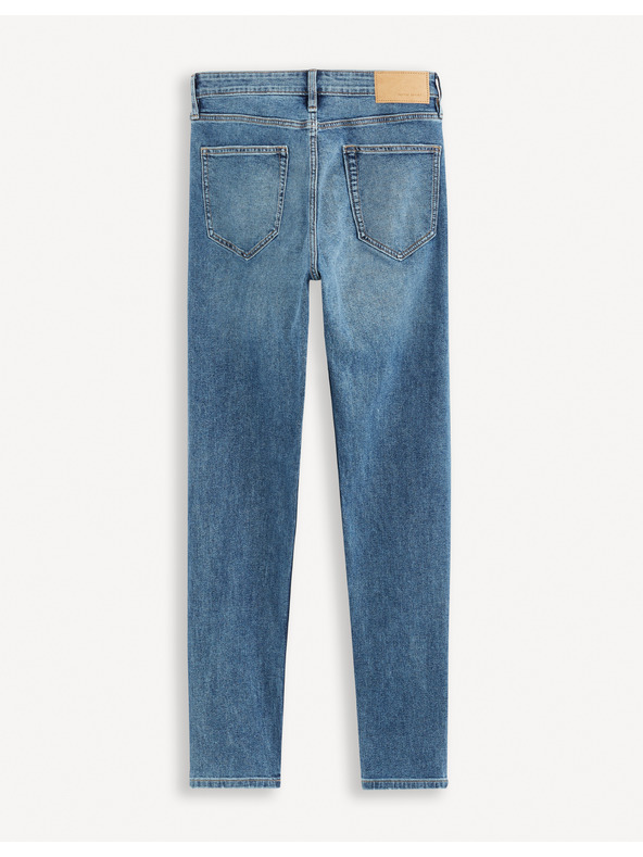Celio Modre oprijete kavbojke Celio Foskinny