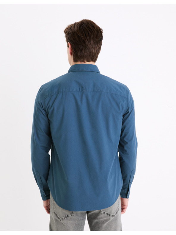 Celio Temno modra moška majica Celio Gagusti2