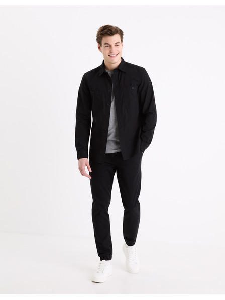 Celio Črna moška majica Celio Gagusti2