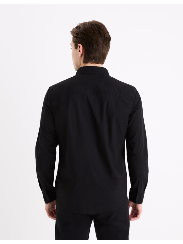 Celio Črna moška majica Celio Gagusti2