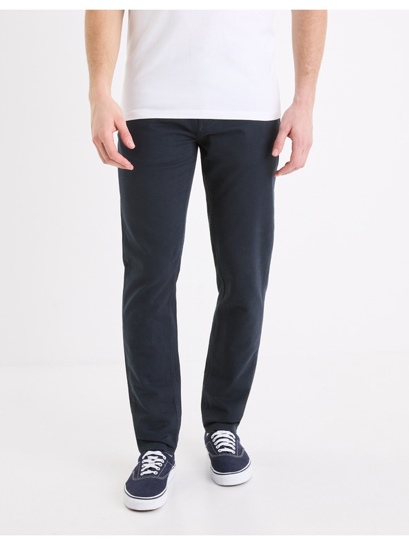 Celio Temno modre moške hlače Celio Gofive