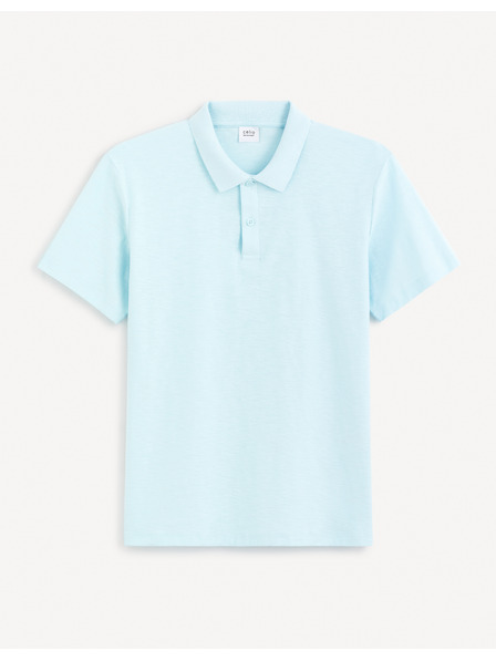 Celio Turkizna moška osnovna polo majica Celio Feflame