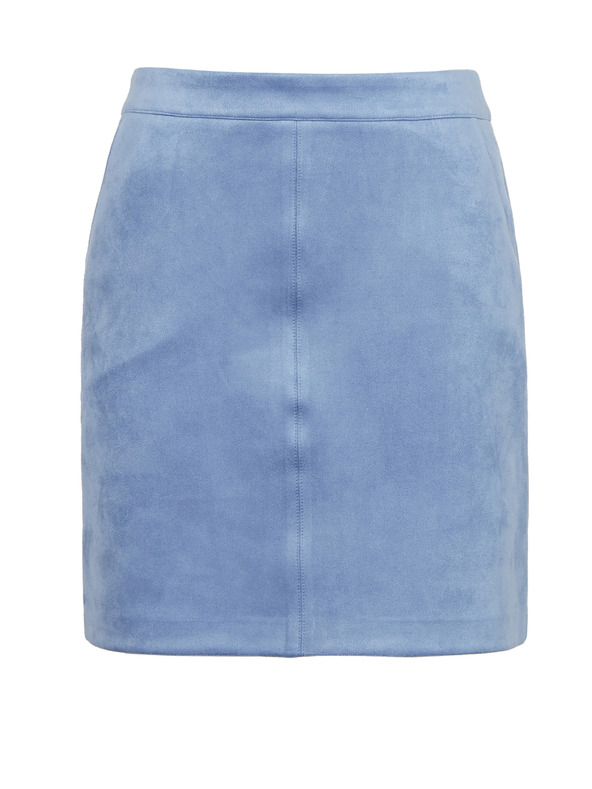 Orsay Svetlo modro žensko krilo iz semiša ORSAY