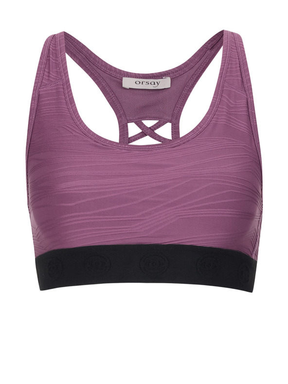 Orsay Vijolični ženski športni nedrček ORSAY